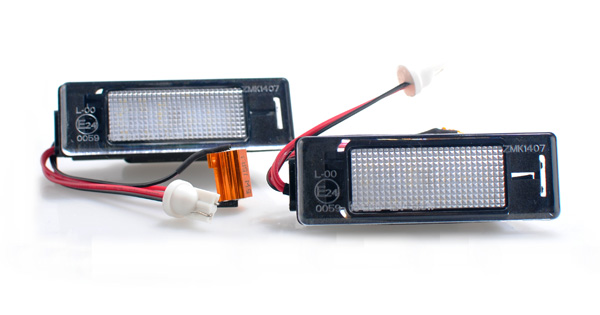 Set lampa numar inmatriculare Mercedes Vito / Mixto W639, Citroen Berlingo Multispace, Berlingo/Minivan, C2, C3 II, C3 Pluriel, C4 I - imagine 2