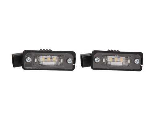 Set lampa  Led numar inmatriculare Seat Altea, Altea Xl, Exeo, Ibiza IV 6j, Leon 1p, Toledo III 5p, Skoda Superb II, Vw Eos, Golf V, Passat B6, Phaeton, Polo V 6c, Polo V 6r 2002-2017