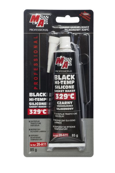 Silicon de etansare , tub 85g, negru, -54/329°C