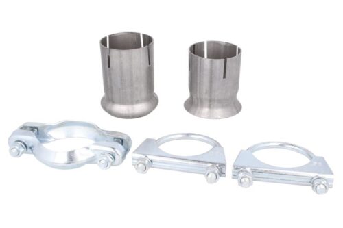 Set conector si colier teava esapament 54 mm
