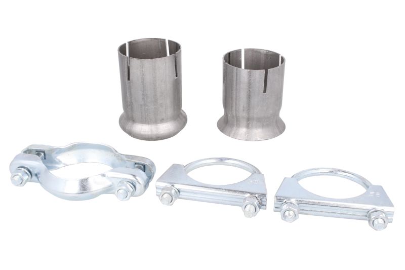 Set conector si colier teava esapament 54 mm