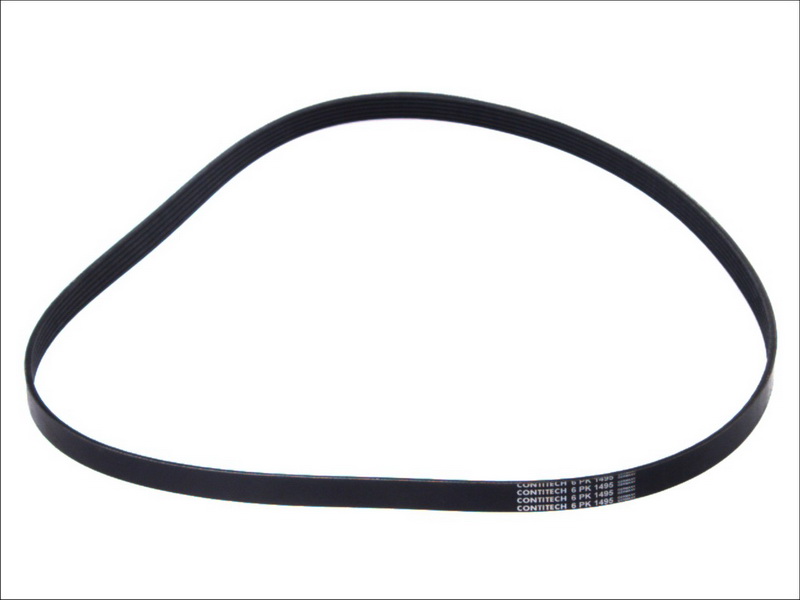 Curea transmisie cu caneluri 6PK1495 CONTITECH - imagine 2