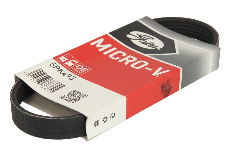 Curea transmisie cu caneluri 5PK493 GATES