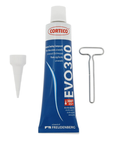Silicon de etansare, tub 70 ml, antracit, 300/-70°C