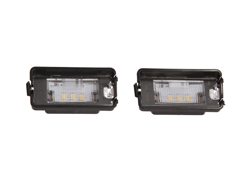 Set lampa Led numar inmatriculare Seat Altea, Altea Xl, Arosa, Cordoba 6k, Ibiza II 6k, Ibiza II Fl 6k, Leon 1p, Toledo III 5p, Vw Polo Classic 1993-2009