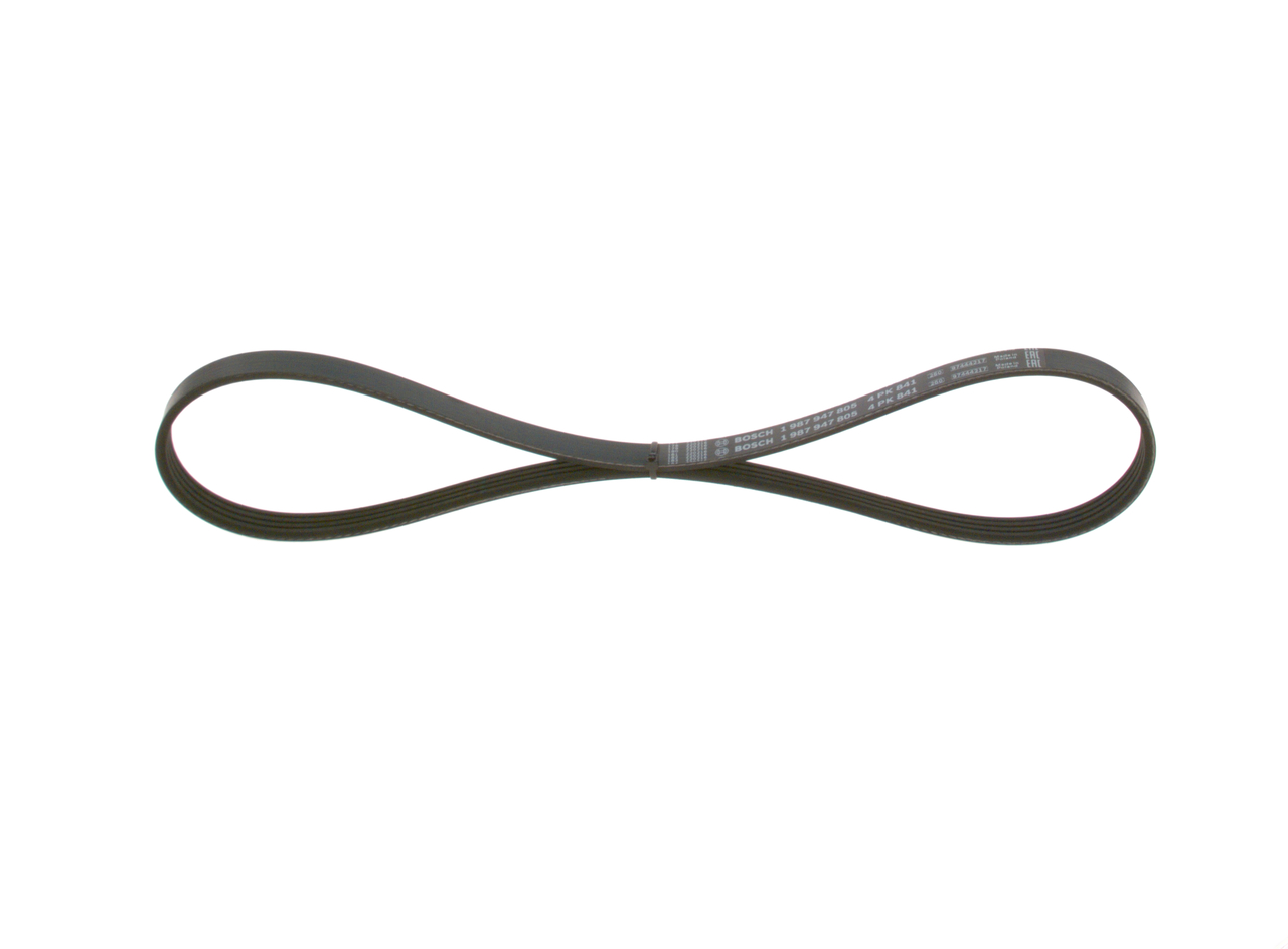Curea transmisie cu caneluri 4PK841 BOSCH - imagine 3