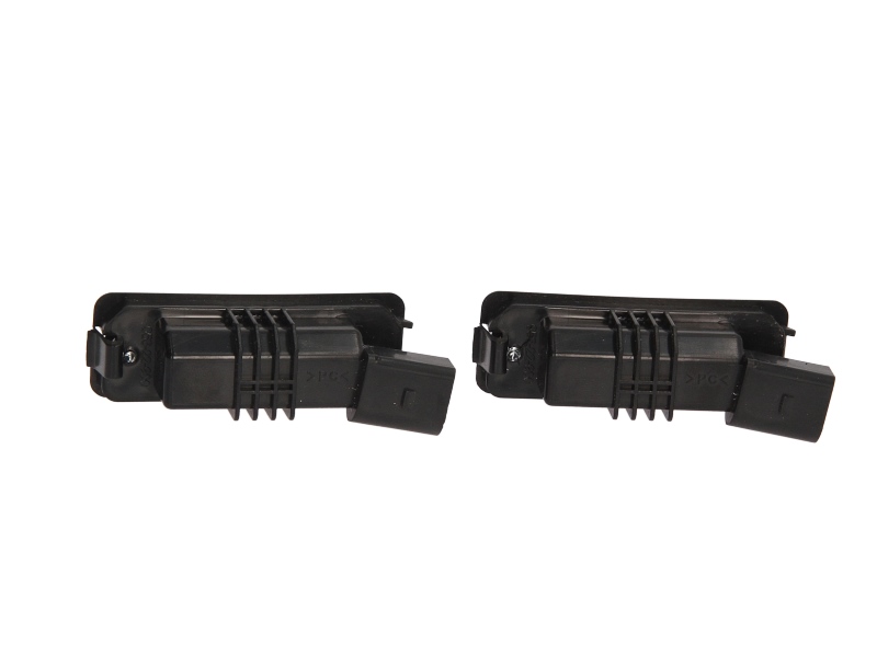Set lampa Led numar inmatriculare Seat Altea, Altea Xl, Exeo, Ibiza IV 6j, Leon 1p, Toledo III 5p, Skoda Superb II, Vw Eos, Golf V, Passat B6, Phaeton, Polo V 6c, Polo V 6r 2002-2017 - imagine 2