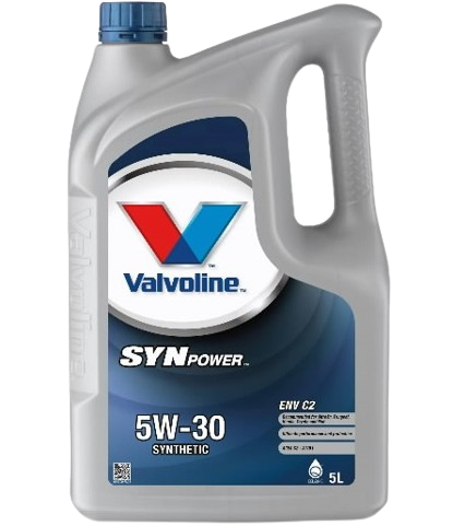 Ulei motor VALVOLINE SYNPOWER ENV C2 5W30 V530SPENVC2/5, volum 5 litri, sintetic