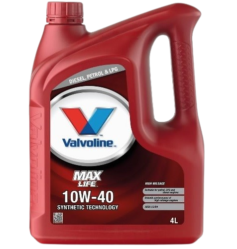 Ulei motor VALVOLINE MAXLIFE 10W40 V1040ML/4, volum 4 litri, semi-sintetic