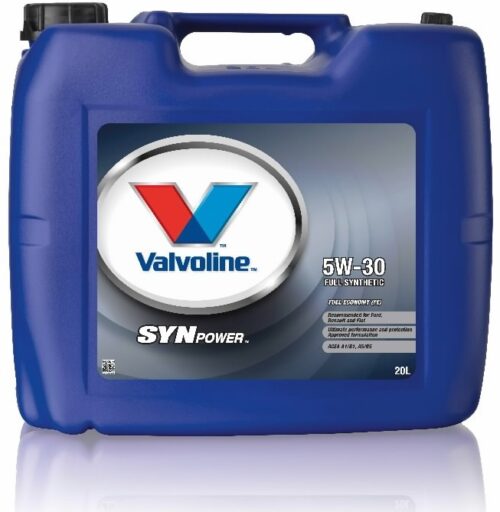 Ulei motor VALVOLINE SYNPOWER FE 5W30 V530SPFE/20, volum 20 litri, sintetic