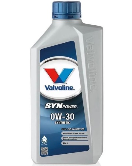 Ulei motor VALVOLINE SYNPOWER LL-12 FE 0W30 V030SPLL12FE/1, volum 1 litru, sintetic