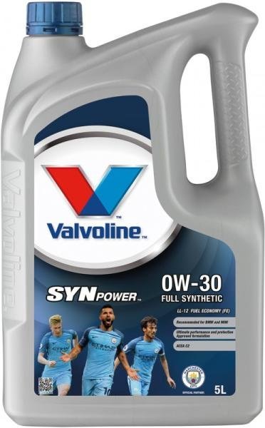 Ulei motor VALVOLINE SYNPOWER LL-12 FE 0W30 V030SPLL12FE/5, volum 5 litri, sintetic