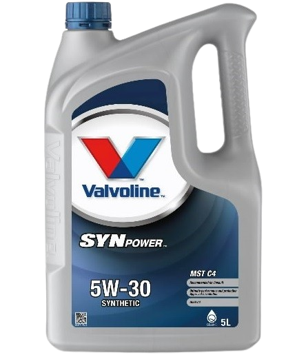 Ulei motor VALVOLINE SYNPOWER MST C4 5W30 V530SPMSTC4/5, volum 5 litri, sintetic