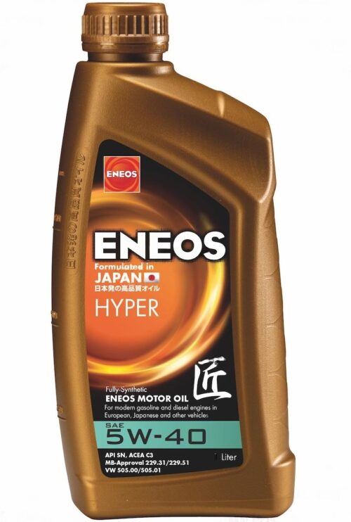 Ulei motor ENEOS HYPER 5W40 E.H5W40/1, volum 1 litru, sintetic