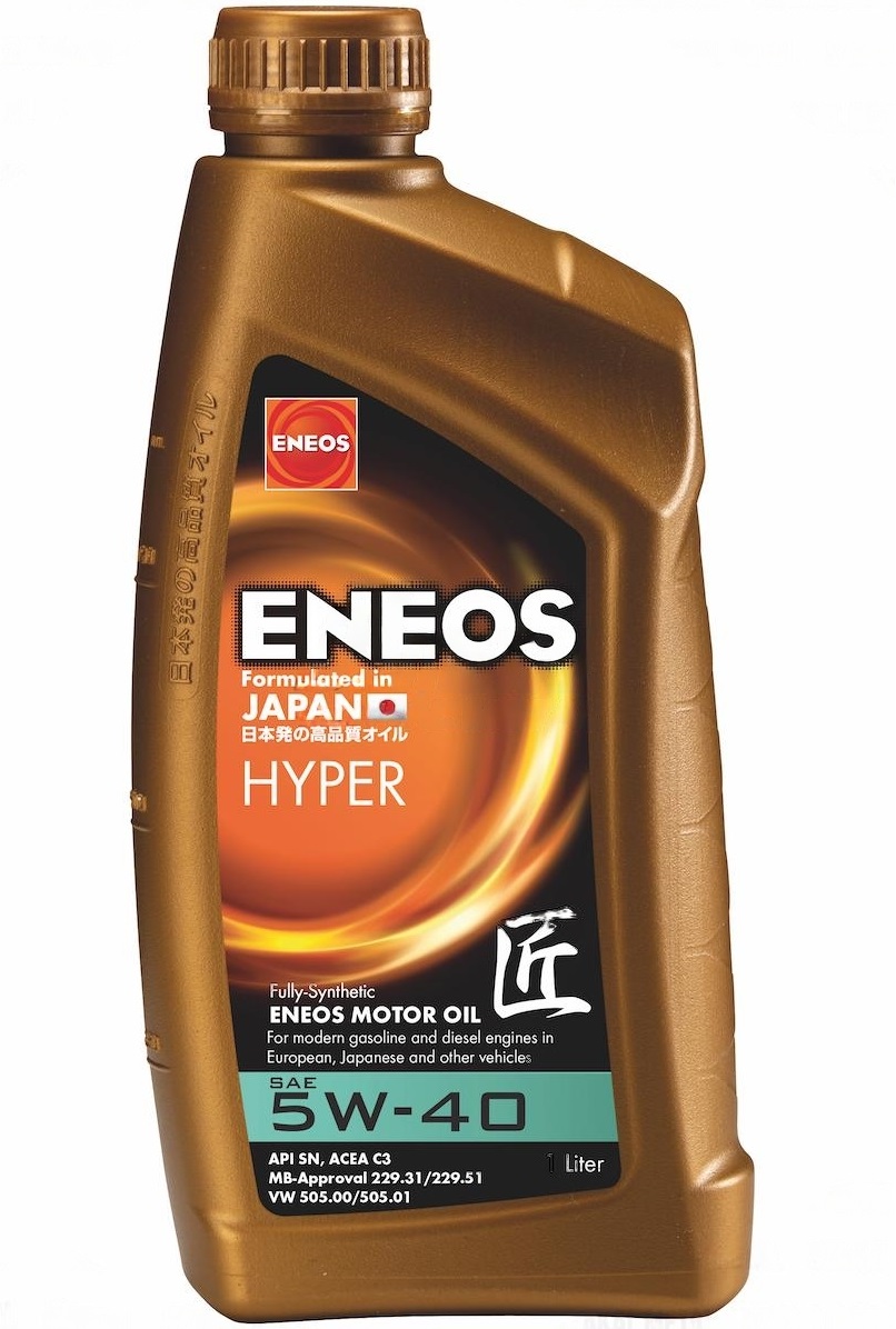 Ulei motor ENEOS HYPER 5W40 E.H5W40/1, volum 1 litru, sintetic