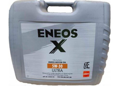 Ulei motor ENEOS X 5W30 ULTRA E.XU5W30/20, volum 20 litri, sintetic