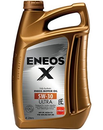 Ulei motor ENEOS X 5W30 ULTRA E.XU5W30/4, volum 4 litri, sintetic