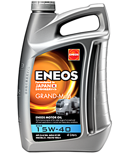 Ulei motor camion ENEOS GRAND-MULTI 15W40 E.GM15W40/4, volum 4 litri, sintetic