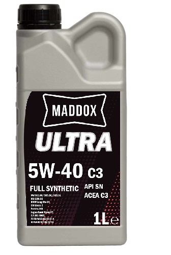 Ulei motor MADDOX ULTRA 5W40 C3 MDXU540C3/1, volum 1 litru, sintetic