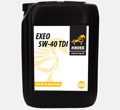 Ulei motor KROSS EXEO 5W40 TDI P01031-KRO020, volum 20 litri, sintetic