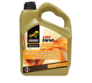 Ulei motor KROSS EXEO 5W40 TDI P01031-KRO005, volum 5 litri, sintetic