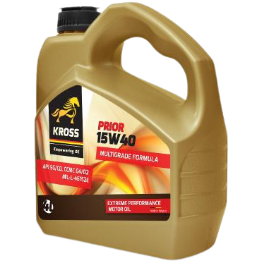 Ulei motor KROSS PRIOR 15W40 P20041-KRO004, volum 4 litri, mineral
