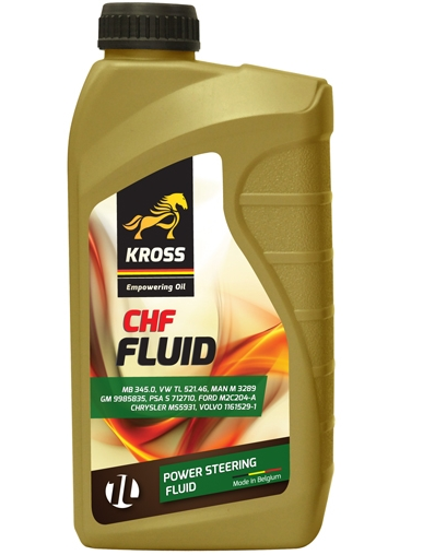 Ulei servodirectie verde KROSS CHF Fluid P42021-KRO001, volum 1 litru, sintetic