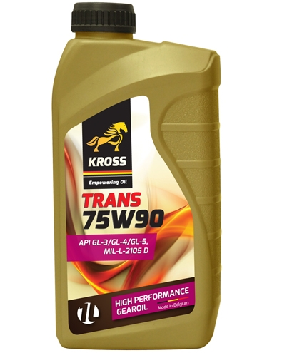 Ulei transmisie KROSS TRANS 75W90 P40071-KRO001, volum 1 litru
