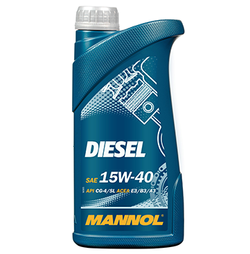 Ulei motor MANNOL Diesel 15W40 MN7402-1, volum 1 litru, mineral