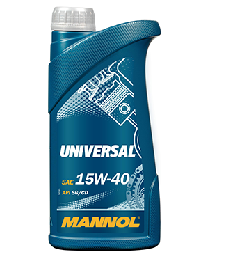 Ulei motor MANNOL Universal 15W40 MN7405-1, volum 1 litru, mineral