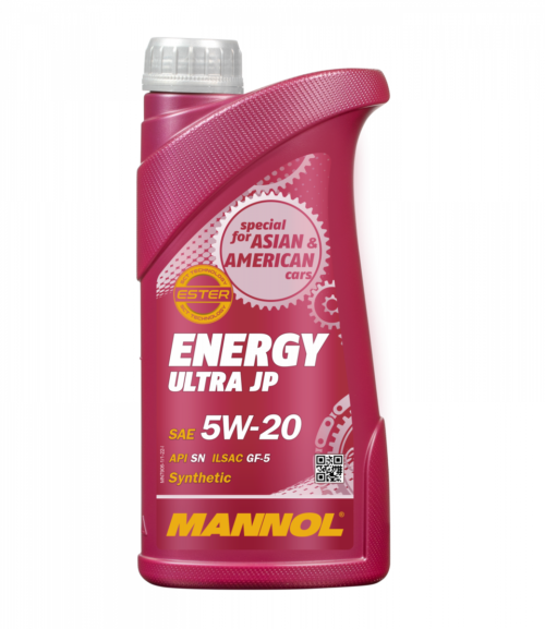 Ulei motor MANNOL Energy Ultra JP 5W20 MN7906-1, volum 1 litru, sintetic