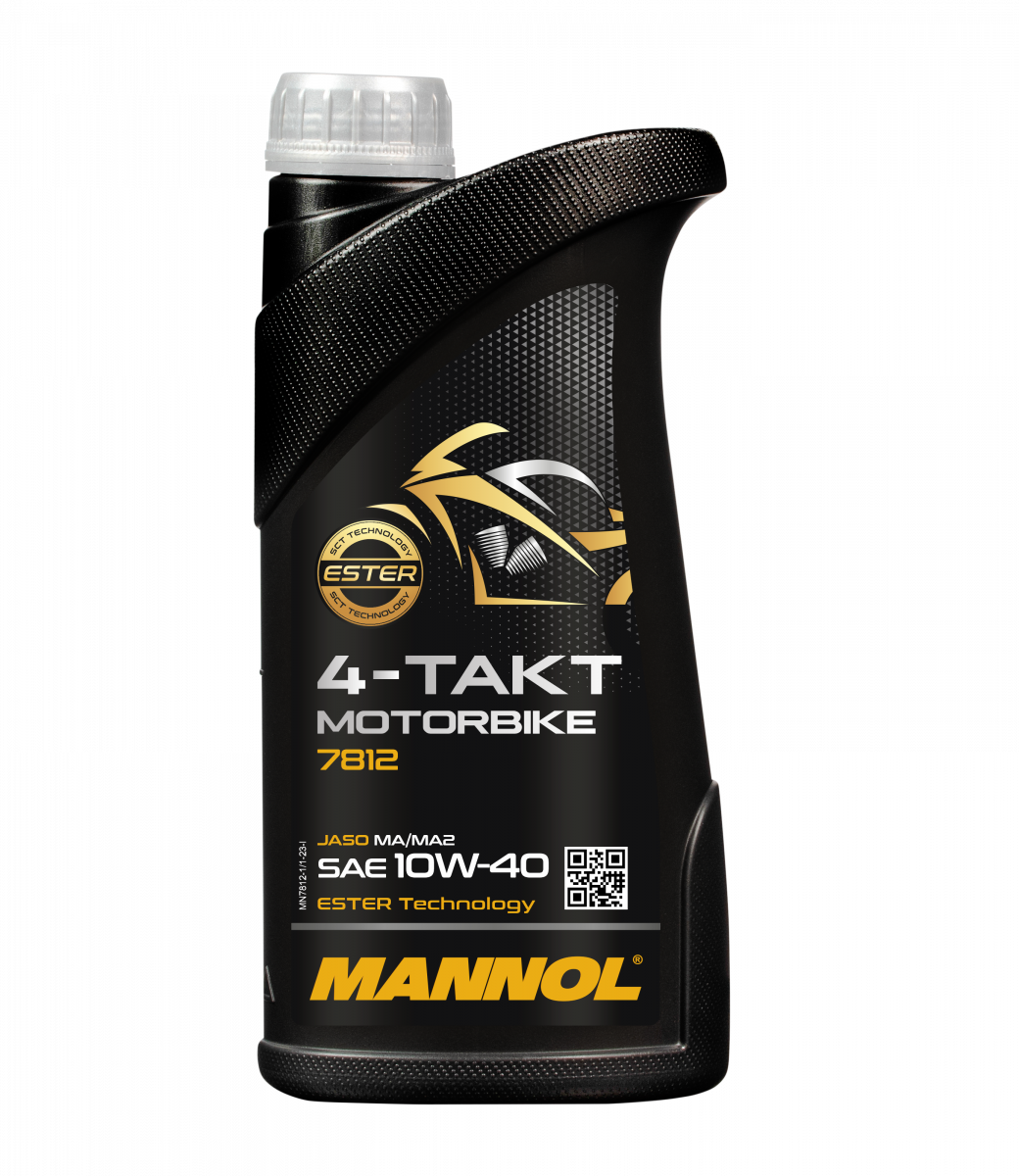 Ulei motor 4T MANNOL Motorbike 4-Takt 10W40 MN7812-1, volum 1 litru, sintetic