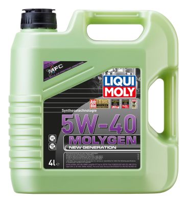 Ulei motor LIQUI MOLY Molygen New Generation 5W40 8578, volum 4 litri, sintetic