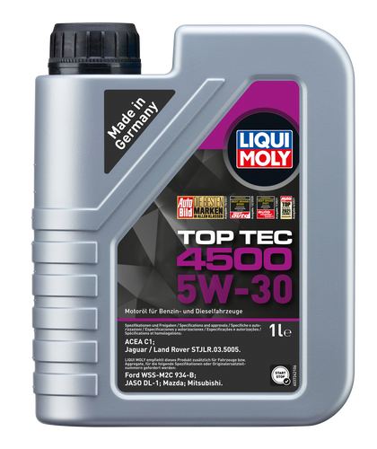 Ulei motor LIQUI MOLY Top Tec 4500 5W30 2317, ACEA C1-08, volum 1 litru, sintetic