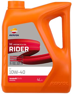 Ulei motor 4T REPSOL RIDER 4T 10W40 RPP2130MGB, volum 4 litri, mineral