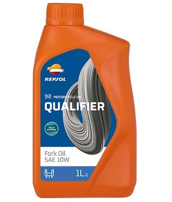Ulei hidraulic amortizoare si furci moto REPSOL Qualifier Fork Oil 10W RPP9000BHC, 1 litru