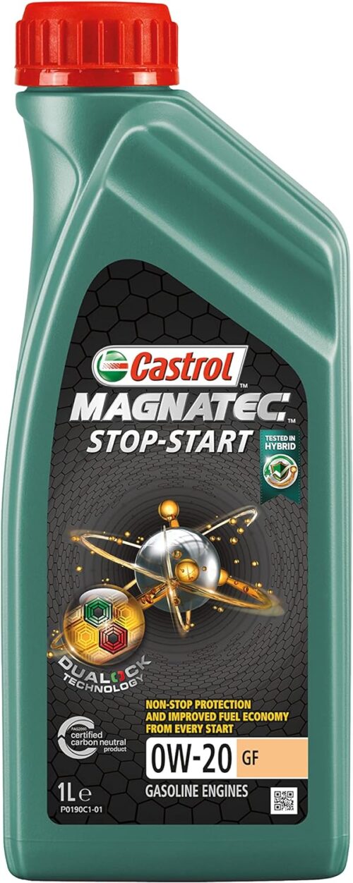Ulei motor CASTROL MAGNATEC Stop-Start 0W20 GF 15CBAE, volum 1 litru, sintetic