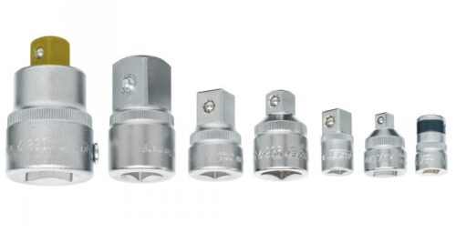 Set 7 adaptoare chei HAZET 958/7, prindere patrat 1/2 inch, 1/4 inch, 3/4 inch, 3/8 inch