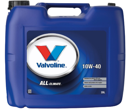 Ulei motor VALVOLINE ALL CLIMATE 10W40 V1040AC/20, volum 20 litri, mineral