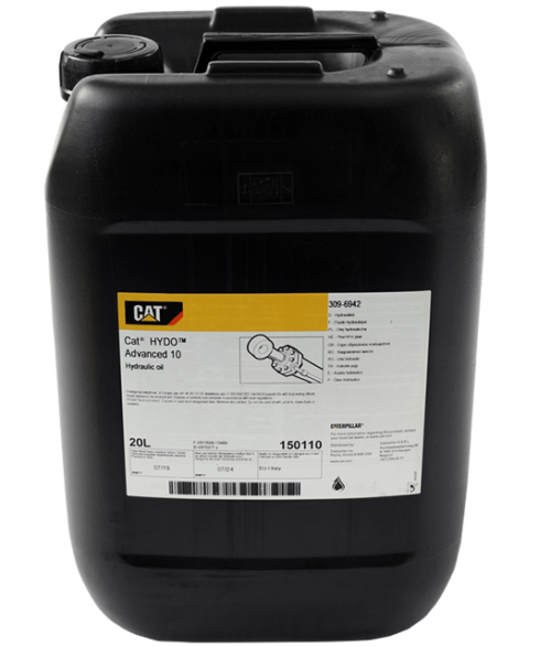 Ulei hidraulic CATERPILLAR HYDO Advanced 10W CAT309-6942, volum 20 litri
