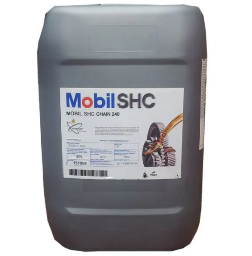 Ulei lubrifiant pentru lanturi MOBIL SHC Chain 240, volum 20 litri, sintetic