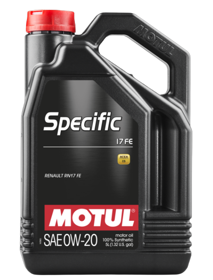 Ulei motor MOTUL Specific 17 FE 0W20, volum 5 litri, sintetic