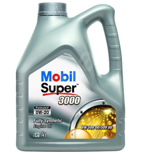 Ulei motor MOBIL Super 3000 Formula V 0W20, volum 4 litri, sintetic