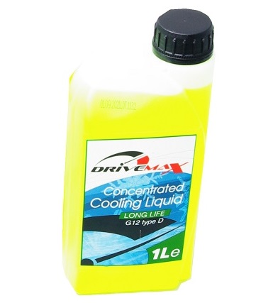 Antigel DRIVEMAX tip D, culoare verde/galben, volum 5 litri