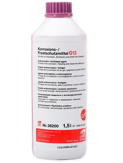 Antigel concentrat FEBI BILSTEIN G13 38200, volum 1.5 litri, mov