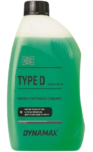 Antigel concentrat DYNAMAX tip D, culoare verde, volum 5 litri