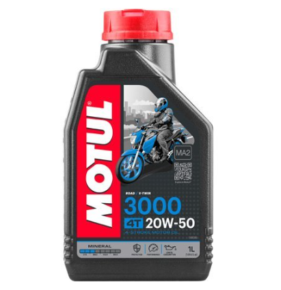 Ulei motor 4T MOTUL 3000 20W50 107318, volum 1 litru, mineral