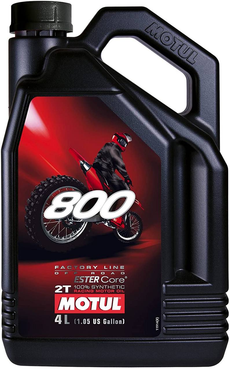 Ulei motor 2T MOTUL 800 OFF ROAD Factory Line, volum 4 litri, sintetic