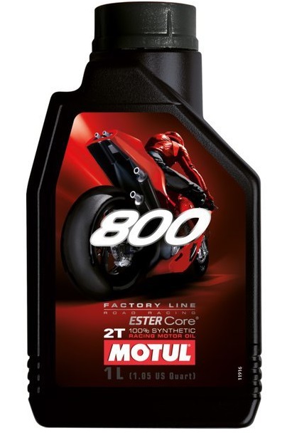 Ulei motor 2T MOTUL 800 ROAD RACING, volum 1 litru, sintetic