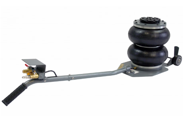 Cric pneumatic cu 2 baloane WINNTEC Y422012, cu maner, capacitate maxima ridicare 2 tone, cursa ridicare 165 - 345 mm
